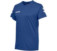 hummel GO Baumwoll T-Shirt Damen kurzarm true blue XS