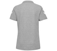 Hummel Poloshirt hmlGO Cotton Kurzarm Grau F7026 Damen XL