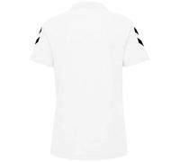 hummel Damen Hemd HMLGO Cotton Polo, Weiß, XS, 203522-9001