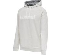 Hummel Go Cotton Logo Hoodie 152, egret melange