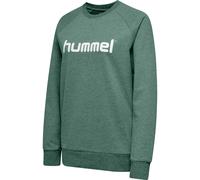 Hummel Go Cotton Logo Sweatshirt Woman XXL, evergreen