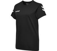 hummel GO Baumwoll T-Shirt Damen kurzarm black XS