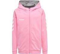 hummel GO Kids Zip Hoodie Sweatshirt, Cotton Candy, 176