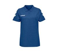 hummel hmlGO Cotton Poloshirt Damen F7026 Blau, M Damen