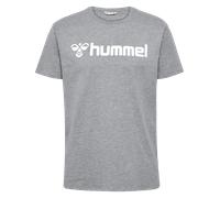 Hummel Go T-Shirt Logo 2.0 | Herren Damen Grau L