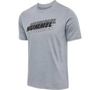 Hummel Graphic Triple Logo Herren T-Shirt, grau M