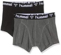 hummel Herren Boxers HMLMARS 2, Schwarz/Dunkelgrau Melange, M, 203433-1070