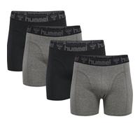 Hummel Herren Boxershorts hmlMARSTON 4-PACK BOXERS 215796-1070 M Black/Dark Grey Melange