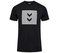 hummel Herren Hmlactive Stripe Co Tee S/S T-Shirt, Schwarz, XL EU