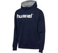 Hummel Herren HMLGO Cotton Logo Hoodie, Marine, L