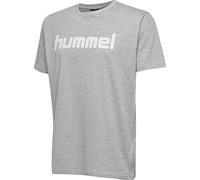 hummel GO Cotton T-Shirt Herren - grau-S