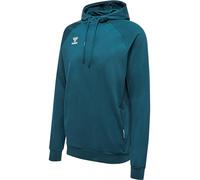Hummel Herren Kapuzenpullover hmlMOVE Grid Cotton Hoodie – Deep Teal – Größe S (EU)