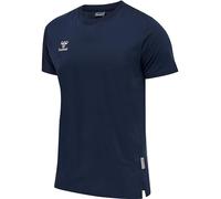 hummel MOVE Grid T-Shirt Herren 7026 - marine L