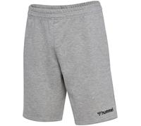 hummel Herren Hmlmover Cotton Bermuda Shorts, Grey Melange, S EU