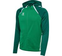 hummel Hmllead 2.0 Zip Hoodie Herren - jelly bean/evergreen - M