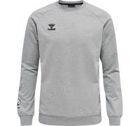 Hummel Herren Kapuzenpullover hmlMove Grid Cotton Sweatshirt 214788-2006 L Grey Melange