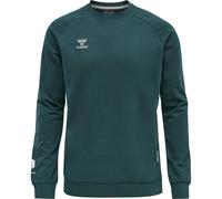 Hummel Herren Kapuzenpullover hmlMove Grid Cotton Sweatshirt 214788-6470 L Deep Teal