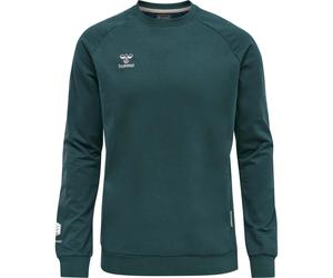Hummel Herren Kapuzenpullover hmlMove Grid Cotton Sweatshirt 214788-6470 M Deep Teal