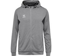 HUMMEL Herren Kapuzensweat hmlAUTHENTIC PL ZIP HOODIE (219979) S GREY MELANGE