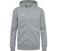 HUMMEL Herren Kapuzensweat hmlGO 2.0 ZIP HOODIE (224837) M GREY MELANGE