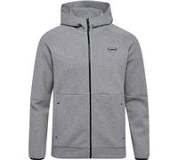 HUMMEL Herren Kapuzensweat hmlTECH FLEECE REGULAR ZIP HOODIE (225912) S GREY MELANGE