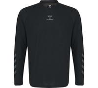 Hummel Herren Langarmshirt JAREL T-SHIRT L/S 204266-2001 S BLACK