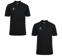 Hummel Herren Poloshirt hmlGO 2.0 Polo 2er Pack 224831-2001-2001 S Black