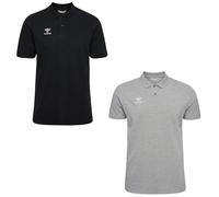 Hummel Herren Poloshirt hmlGO 2.0 Polo 2er Pack 224831-2001-2006 S Black/Grey Melange