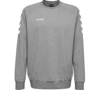 Hummel Herren Pullover Go Cotton Sweatshirt 203505-2006 M Grey Melange