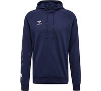 hummel Hmlmove Grid Cotton Hoodie Hoody blau 3XL