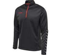 Hummel Herren Sweatshirt Authenic Half Zip 204927-1525 S Asphalt