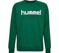 hummel Herren GO Cotton Logo Sweatshirt, EverGreen, 3XL