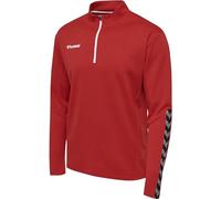 hummel Herren Sweatshirt Hmlauthentic Half Zip Sweatshirt, True Red, M, 204927-3062-M
