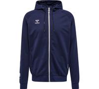 HUMMEL Herren Sweatshirt hmlMOVE GRID COTTON ZIP HOODIE (215007) XL MARINE
