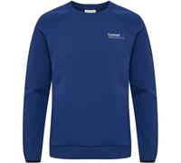 HUMMEL Herren Sweatshirt hmlTECH FLEECE REGULAR CREW (225911) S Blau