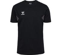 hummel Hmlauthentic Co T-Shirt S/S Herren - black - 2XL