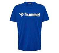 Hummel Herren T-Shirt hmlGo 2.0 Cotton Logo s/s Shirt 224840-7045 M True Blue