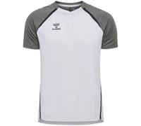 hummel hmlLEAD 2.0 Poloshirt Herren 9396 - white/steel gray S