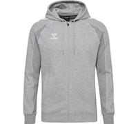 HUMMEL Herren Unterjacke hmlMOVE 2.0 ZIP HOODIE (231339) L Silber