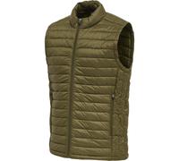 Hummel Herren Weste hmlRED Quilted Waistcoat 215212-6086 S Dark Olive