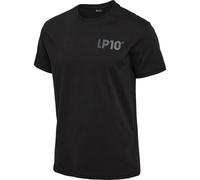 hummel - hml LP10 Cotton T-Shirt S/S, Herren, Gr. M, schwarz
