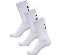 HUMMEL hml3-PACK SOCKS CHEVRONS white 43-45