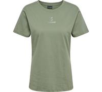 hummel Hmlactive Chevrons Co Tee S/S Damen - sea spray - S