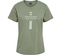hummel Hmlactive Graphic Co Tee S/S Woman Shirt blau S
