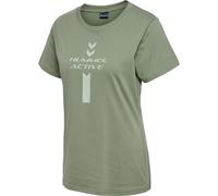 hummel Active Graphic T-Shirt Damen 6005 - sea spray S