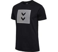 HUMMEL hmlACTIVE STRIPE CO TEE S/S black S