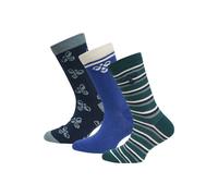 hummel Hmlalfie Socken 3-Pack Jungen - deep teal - 24-27