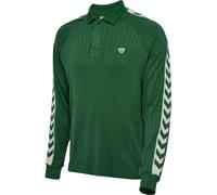 HUMMEL hmlARCHIVE LOOSE POLO SHIRT L/S eden M-L