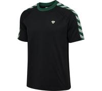 HUMMEL hmlARCHIVE LOOSE T-SHIRT S/S black/ebony S