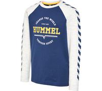 HUMMEL hmlASHER T-SHIRT L/S dress blues 134
